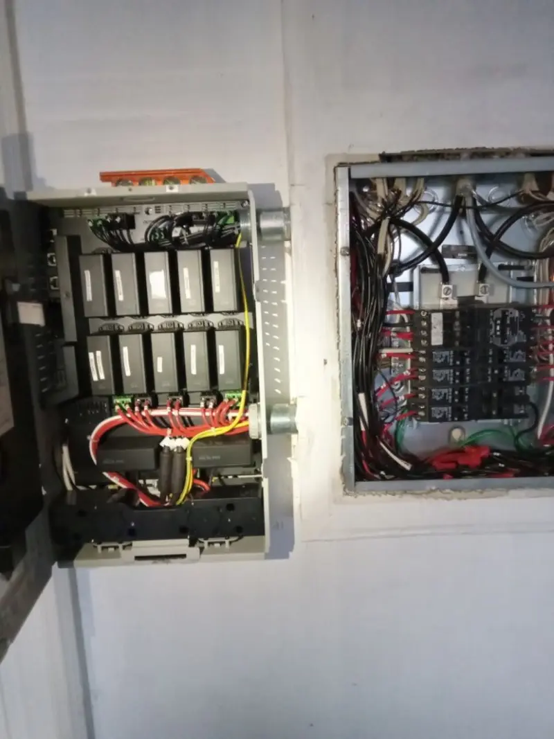 Electrical panel upgrade completed for Commercial Electrician Services in Jemison